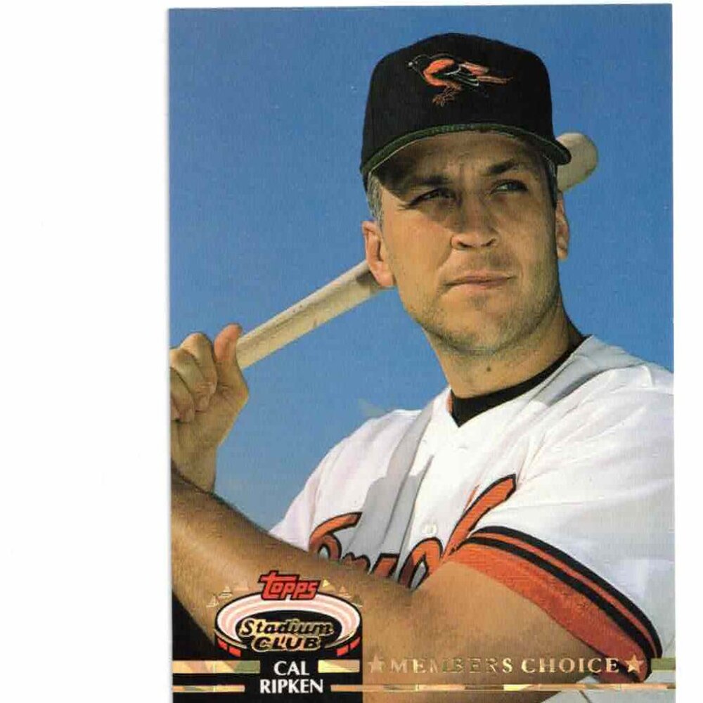 Cal Ripken Member's Choice Topps Stadium Club